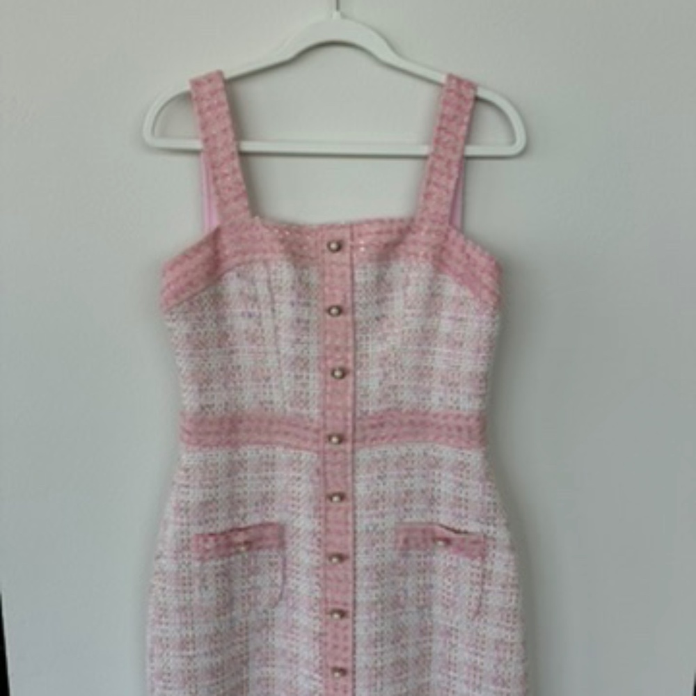 Pink Amanda Uprichard Dress -M